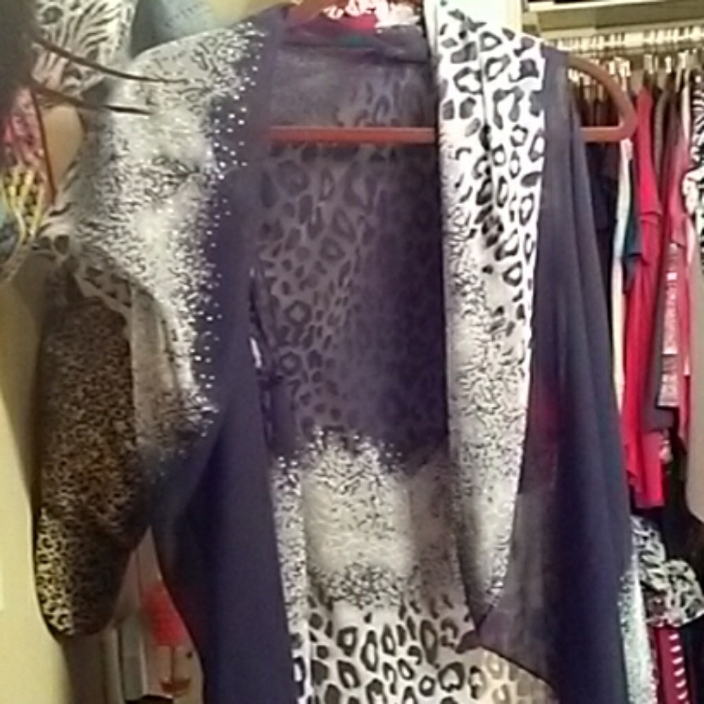 Chiffon vest